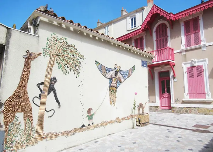 Casa de Férias T3 Avec Jardin Clos à 700m De La Et Commerces - Fr-1-92-768 *